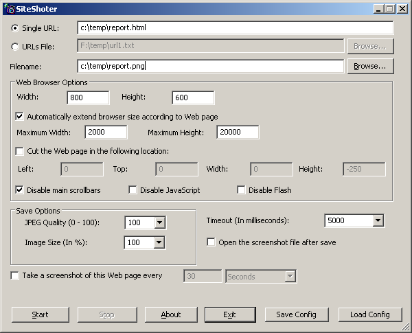 Siteshoter Urls Filezilla