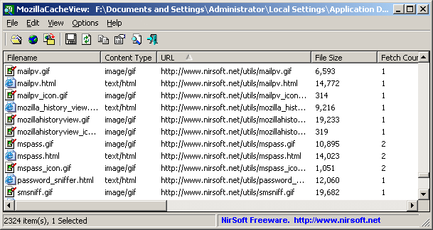 MZCacheView 1.85 screenshot