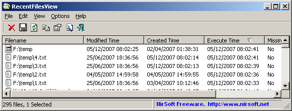 http://www.nirsoft.net/utils/recentfilesview.gif