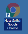 Chrome Mute Desktop Shortcut
