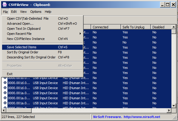 Convert csv to tab-delimited