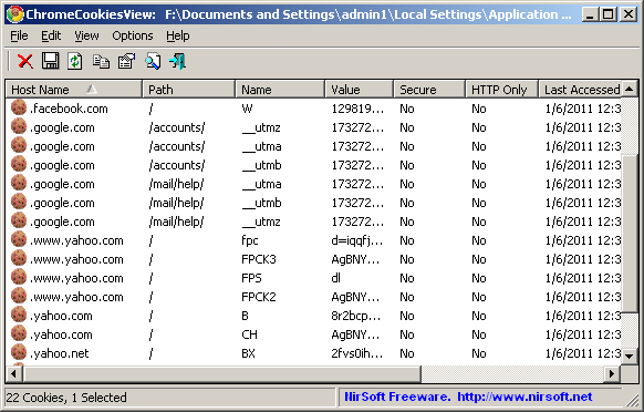 View, add, edit, and delete cookies, DevTools