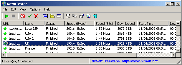 Download Speed Test Software