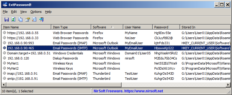 Tips y Trucos: Recupera contraseñas de Windows y de algunos programas con ExtPassword