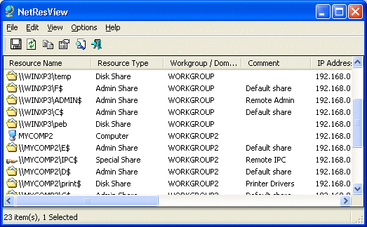 Windows 8 NetResView full