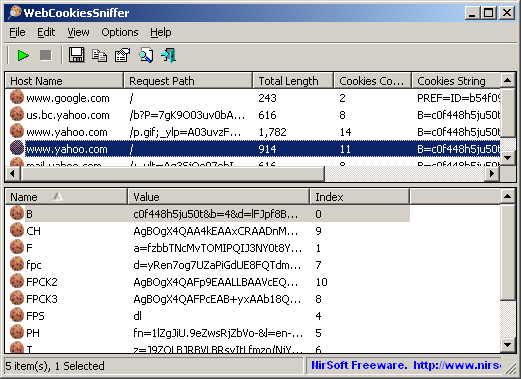 Windows 7 WebCookiesSniffer 64-bit 1.30 full